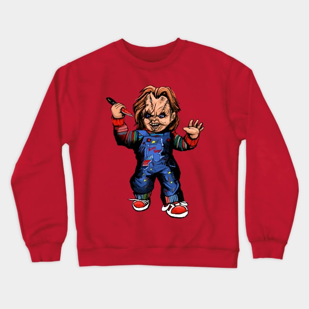 Chucky Crewneck Sweatshirt by Art Of Lunatik